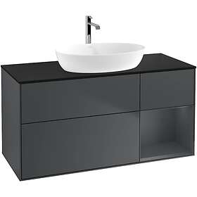 Villeroy & Boch Tvättställsskåp Finion med 3 Lådor Hylla och Bänkskiva för Fristående från Artis Collaro GA72HGHG