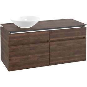 Villeroy & Boch Tvättställsskåp Legato 1200 med 4 Lådor för Ocentrerat Ytmonterat B580L0VH