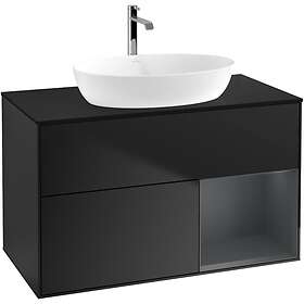 Villeroy & Boch Tvättställsskåp Finion med 2 Lådor Hylla och Bänkskiva för Fristående från Artis Collaro GA22HGPD