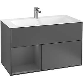 Villeroy & Boch Tvättställsskåp Finion med 2 Lådor och Hylla för Inbyggt F030GKGK