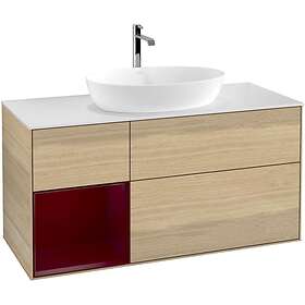 Villeroy & Boch Tvättställsskåp Finion med 3 Lådor Hylla och Bänkskiva för Fristående från Artis Collaro GA61HBPC