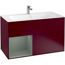 Villeroy & Boch Tvättställsskåp Finion med 2 Lådor och Hylla för Inbyggt G030GMH
