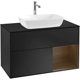 Villeroy & Boch Tvättställsskåp Finion med 2 Lådor Hylla och Bänkskiva för Fristående från Artis Collaro F782GNPD