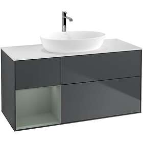 Villeroy & Boch Tvättställsskåp Finion med 3 Lådor Hylla och Bänkskiva för Fristående från Artis Collaro GA61GMHG