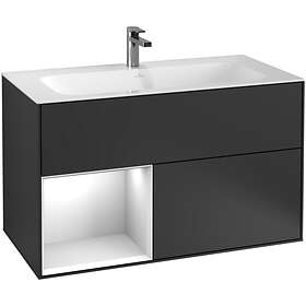 Villeroy & Boch Tvättställsskåp Finion med 2 Lådor och Hylla för Inbyggt F030GFGK