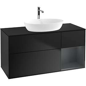 Villeroy & Boch Tvättställsskåp Finion med 3 Lådor Hylla och Bänkskiva för Fristående från Artis Collaro G832HGPD