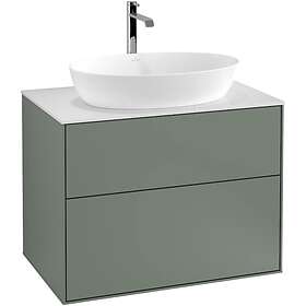 Villeroy & Boch Tvättställsskåp Finion med 2 Lådor och Bänkskiva för Fristående från Artis Collaro G75100GM