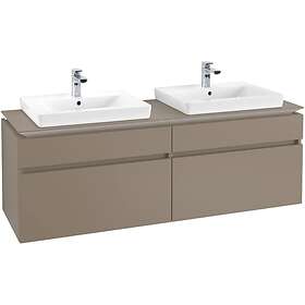 Villeroy & Boch Tvättställsskåp Legato 1600 med 4 Lådor för Två från Finion Subway B69300VG