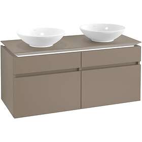 Villeroy & Boch Tvättställsskåp Legato 1200 med 4 Lådor för Två Ytmonterade B584L0VG