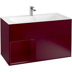 Villeroy & Boch Tvättställsskåp Finion med 2 Lådor och Hylla för Inbyggt F030HBHB