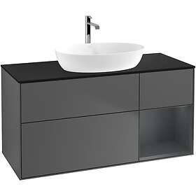 Villeroy & Boch Tvättställsskåp Finion med 3 Lådor Hylla och Bänkskiva för Fristående från Artis Collaro GA72HGGK