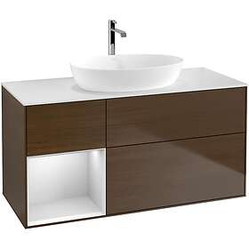 Villeroy & Boch Tvättställsskåp Finion med 3 Lådor Hylla och Bänkskiva för Fristående från Artis Collaro GA61MTGN