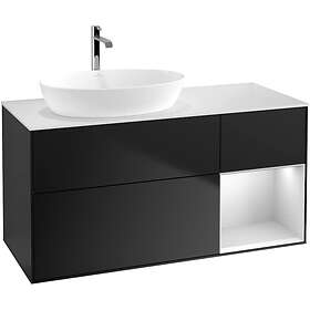 Villeroy & Boch Tvättställsskåp Finion med 3 Lådor Hylla och Bänkskiva för Ocentrerat från Artis Collaro GA51MTPD