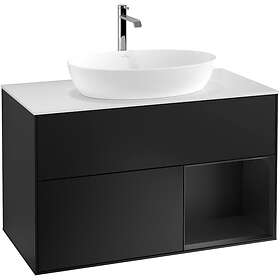 Villeroy & Boch Tvättställsskåp Finion med 2 Lådor Hylla och Bänkskiva för Fristående från Artis Collaro G781PDPD