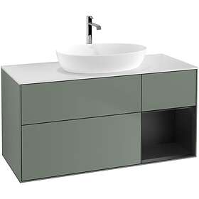 Villeroy & Boch Tvättställsskåp Finion med 3 Lådor Hylla och Bänkskiva för Fristående från Artis Collaro GA71PDGM