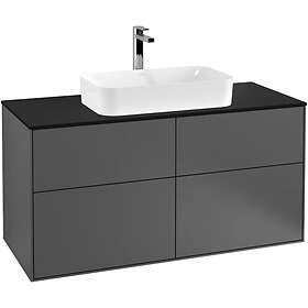 Villeroy & Boch Tvättställsskåp Finion med 4 Lådor och Bänkskiva för Fristående G26200GK