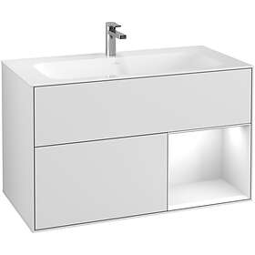 Villeroy & Boch Tvättställsskåp Finion med 2 Lådor och Hylla för Inbyggt G040GFM