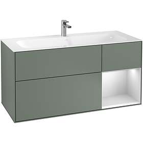 Villeroy & Boch Tvättställsskåp Finion med 3 Lådor och Hylla för Inbyggt F070MTG