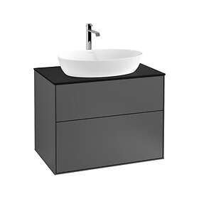 Villeroy & Boch Tvättställsskåp Finion med 2 Lådor och Bänkskiva för Fristående från Artis Collaro F75200GK