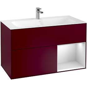 Villeroy & Boch Tvättställsskåp Finion med 2 Lådor och Hylla för Inbyggt G040MTH