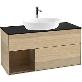 Villeroy & Boch Tvättställsskåp Finion med 3 Lådor Hylla och Bänkskiva för Fristående från Artis Collaro GA62GNPC