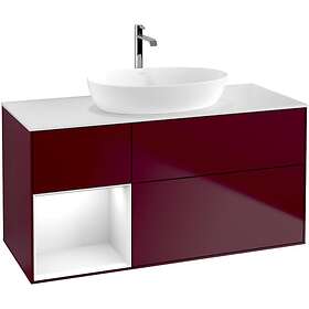 Villeroy & Boch Tvättställsskåp Finion med 3 Lådor Hylla och Bänkskiva för Fristående från Artis Collaro G821GFHB