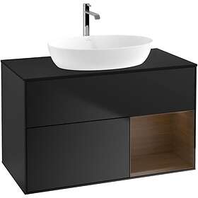 Villeroy & Boch Tvättställsskåp Finion med 2 Lådor Hylla och Bänkskiva för Fristående från Artis Collaro GA22GNPD