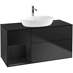 Villeroy & Boch Tvättställsskåp Finion med 3 Lådor Hylla och Bänkskiva för Fristående från Artis Collaro G822PDPD