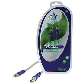 HQ Standard 1RCA - S-video 2,5m