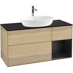 Villeroy & Boch Tvättställsskåp Finion med 3 Lådor Hylla och Bänkskiva för Fristående från Artis Collaro G832PDPC