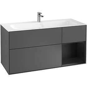 Villeroy & Boch Tvättställsskåp Finion med 3 Lådor och Hylla för Inbyggt G070PDGK