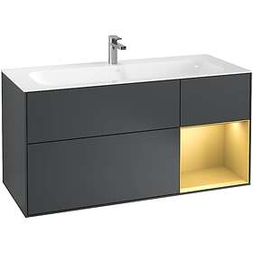 Villeroy & Boch Tvättställsskåp Finion med 3 Lådor och Hylla för Inbyggt G070HFHG