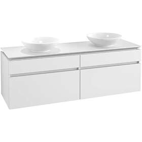 Villeroy & Boch Tvättställsskåp Legato 1600 med 4 Lådor för Två Ytmonterade från Övriga V&B Serier B60000MS