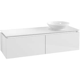 Villeroy & Boch Tvättställsskåp Legato Kompakt 1400 med 2 Lådor för Ocentrerat Ytmonterat B589L0DH