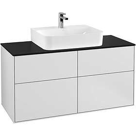 Villeroy & Boch Tvättställsskåp Finion med 4 Lådor och Bänkskiva för Centrerat G13200MT