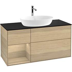 Villeroy & Boch Tvättställsskåp Finion med 3 Lådor Hylla och Bänkskiva för Fristående från Artis Collaro GA62PCPC