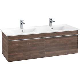 Villeroy & Boch Tvättställsskåp Venticello 125 cm med 2 Lådor för Dubbla A93901VH