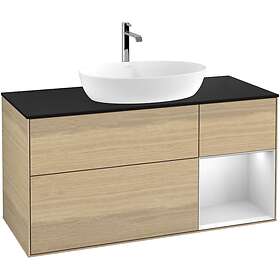 Villeroy & Boch Tvättställsskåp Finion med 3 Lådor Hylla och Bänkskiva för Fristående från Artis Collaro G832MTPC