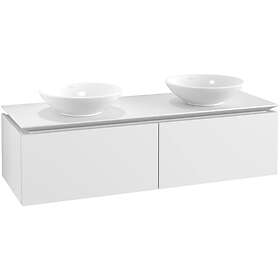 Villeroy & Boch Tvättställsskåp Legato Kompakt 1400 med 2 Lådor för Två Ytmonterade B59100MS