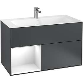 Villeroy & Boch Tvättställsskåp Finion med 2 Lådor och Hylla för Inbyggt G030GFH