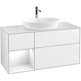 Villeroy & Boch Tvättställsskåp Finion med 3 Lådor Hylla och Bänkskiva för Fristående från Artis Collaro GA61GFGF