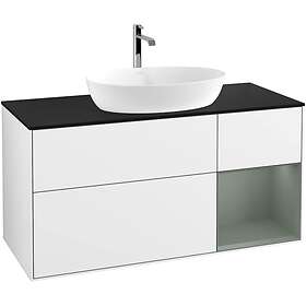 Villeroy & Boch Tvättställsskåp Finion med 3 Lådor Hylla och Bänkskiva för Fristående från Artis Collaro G832GMGF