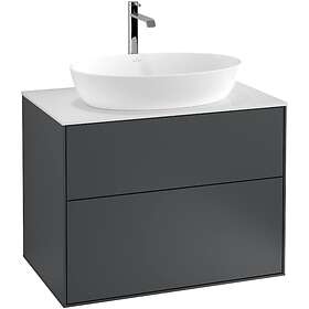 Villeroy & Boch Tvättställsskåp Finion med 2 Lådor och Bänkskiva för Fristående från Artis Collaro G75100HG