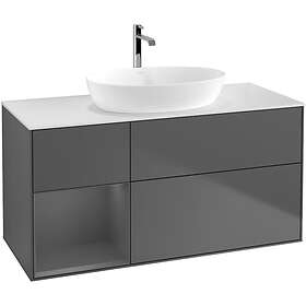 Villeroy & Boch Tvättställsskåp Finion med 3 Lådor Hylla och Bänkskiva för Fristående från Artis Collaro G821GKGK