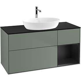 Villeroy & Boch Tvättställsskåp Finion med 3 Lådor Hylla och Bänkskiva för Fristående från Artis Collaro G832PDGM