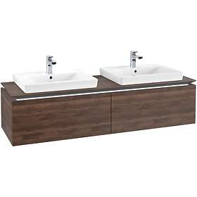 Villeroy & Boch Tvättställsskåp Legato Kompakt 1600 med 2 Lådor för Två från Finion Subway B692L0VH