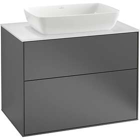 Villeroy & Boch Tvättställsskåp Finion med 2 Lådor och Bänkskiva för Fristående från Artis Collaro F75100GK