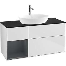 Villeroy & Boch Tvättställsskåp Finion med 3 Lådor Hylla och Bänkskiva för Fristående från Artis Collaro G822HGMT