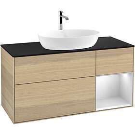 Villeroy & Boch Tvättställsskåp Finion med 3 Lådor Hylla och Bänkskiva för Fristående från Artis Collaro GA72MTPC