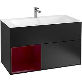 Villeroy & Boch Tvättställsskåp Finion med 2 Lådor och Hylla för Inbyggt F030HBPD